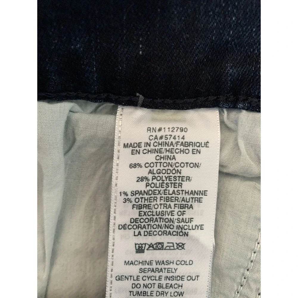 NWT TRUE RELIGION ROCCO RELAXED SKINNY NO FLAP Blue JEANS 34 X 32